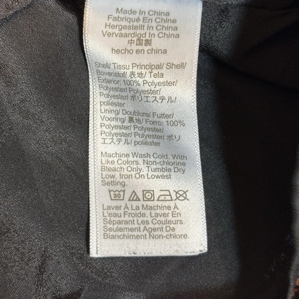 J.Crew Crinkle Peasant Top XXL Dark Floral Long Sleeve Cottagecore Romantic Boho - Picture 5 of 9